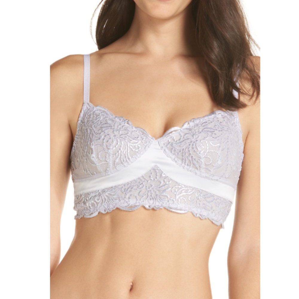 *NEW With TAGS* Free People Lavender Evelina Bralette